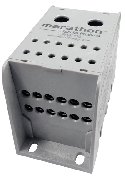 EPBAP86 Marathon Panel Mount Terminal Block - D7-X10