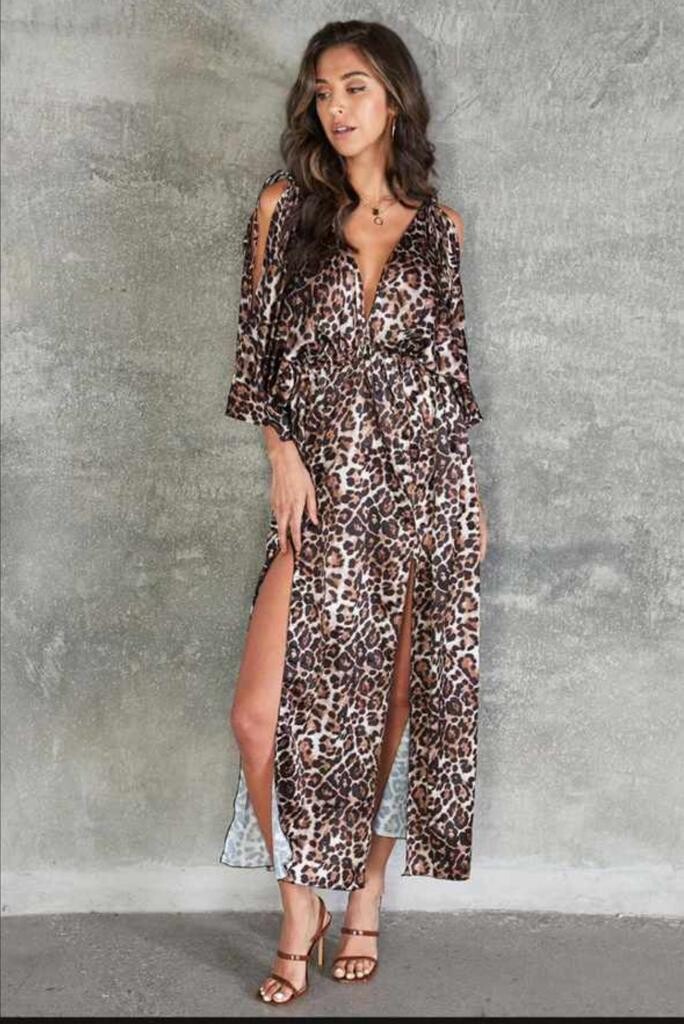 Maxi Dress Leopard