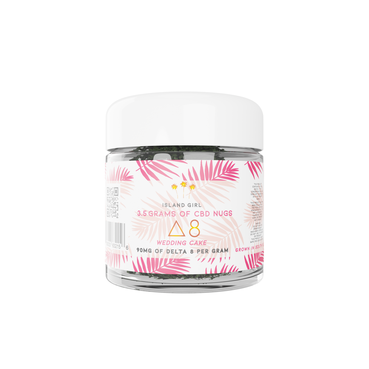 DELTA-8 HEMP FLOWER 
-WEDDING CAKE