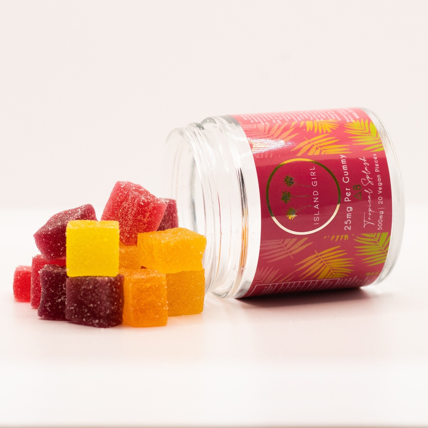 20-PACK OF 25mg D8 GUMMIES