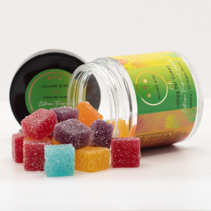 20-PACK OF 100mg D8 GUMMIES