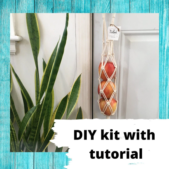 Macrame Produce Storage Net DIY kit