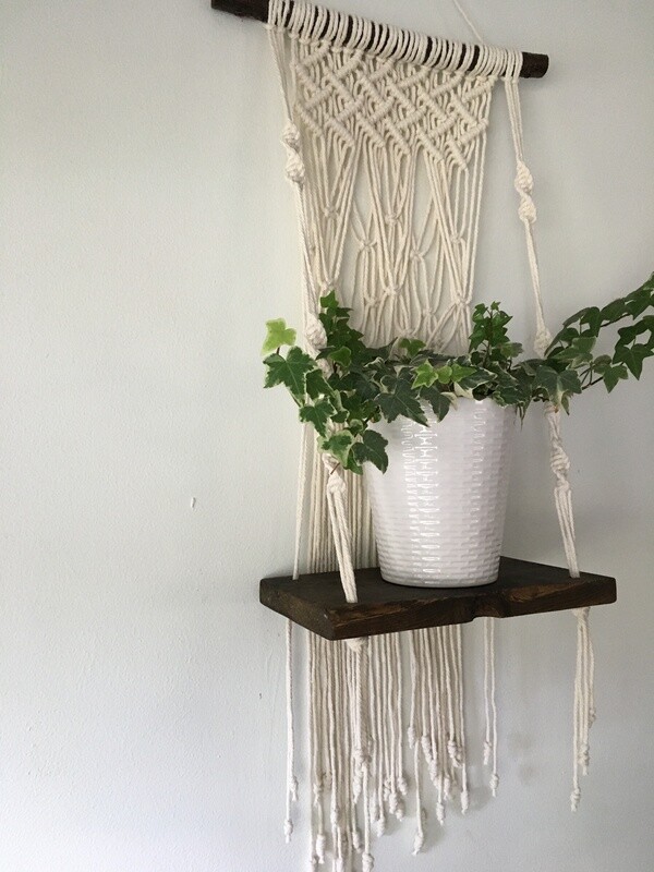 Macrame Wall Shelf