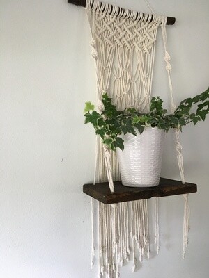 Macrame Wall Shelf
