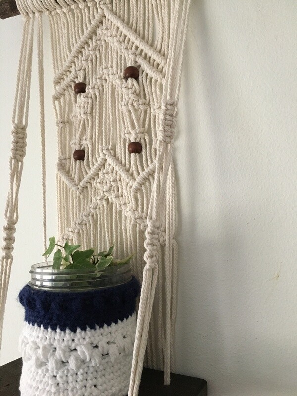Macrame Wall Shelf