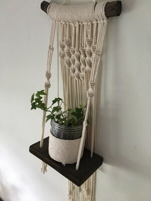 Macrame Wall Shelf