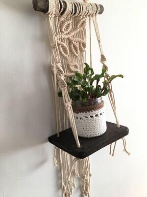 Macrame Wall Shelf