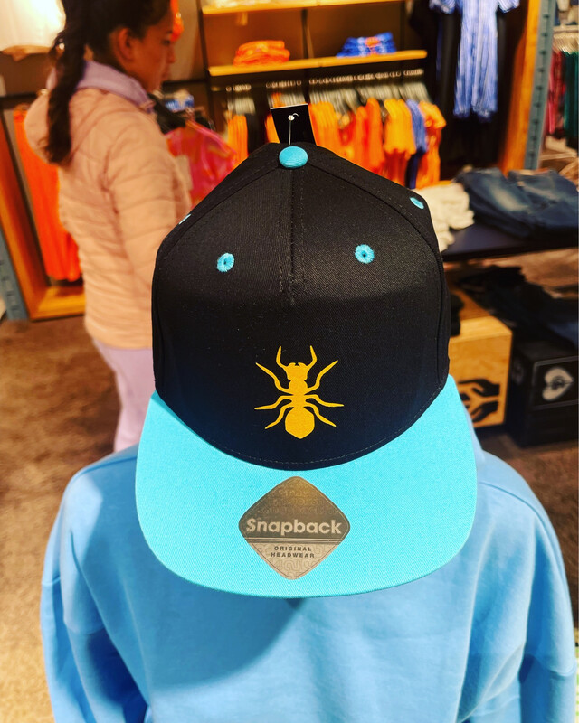 Ent. Up SnapBack OzeanBlau/ Schwarz/ Gold Ent. Up SnapBack OzeanBlau/ Schwarz/ Gold