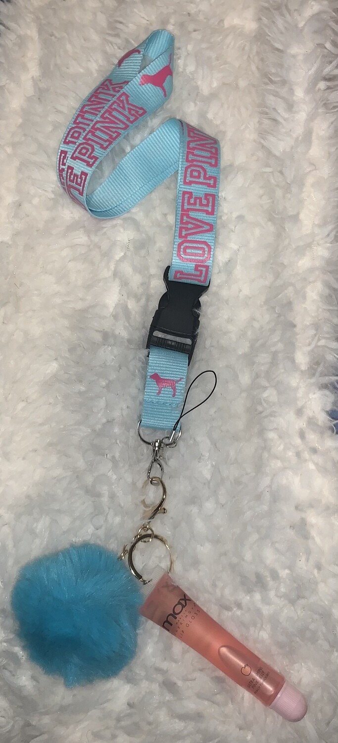 Bubbles Lip gloss keychain