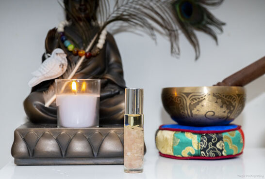 &quot;Love Potion&quot; Essential Oil &amp; ABFE Crystal Roller