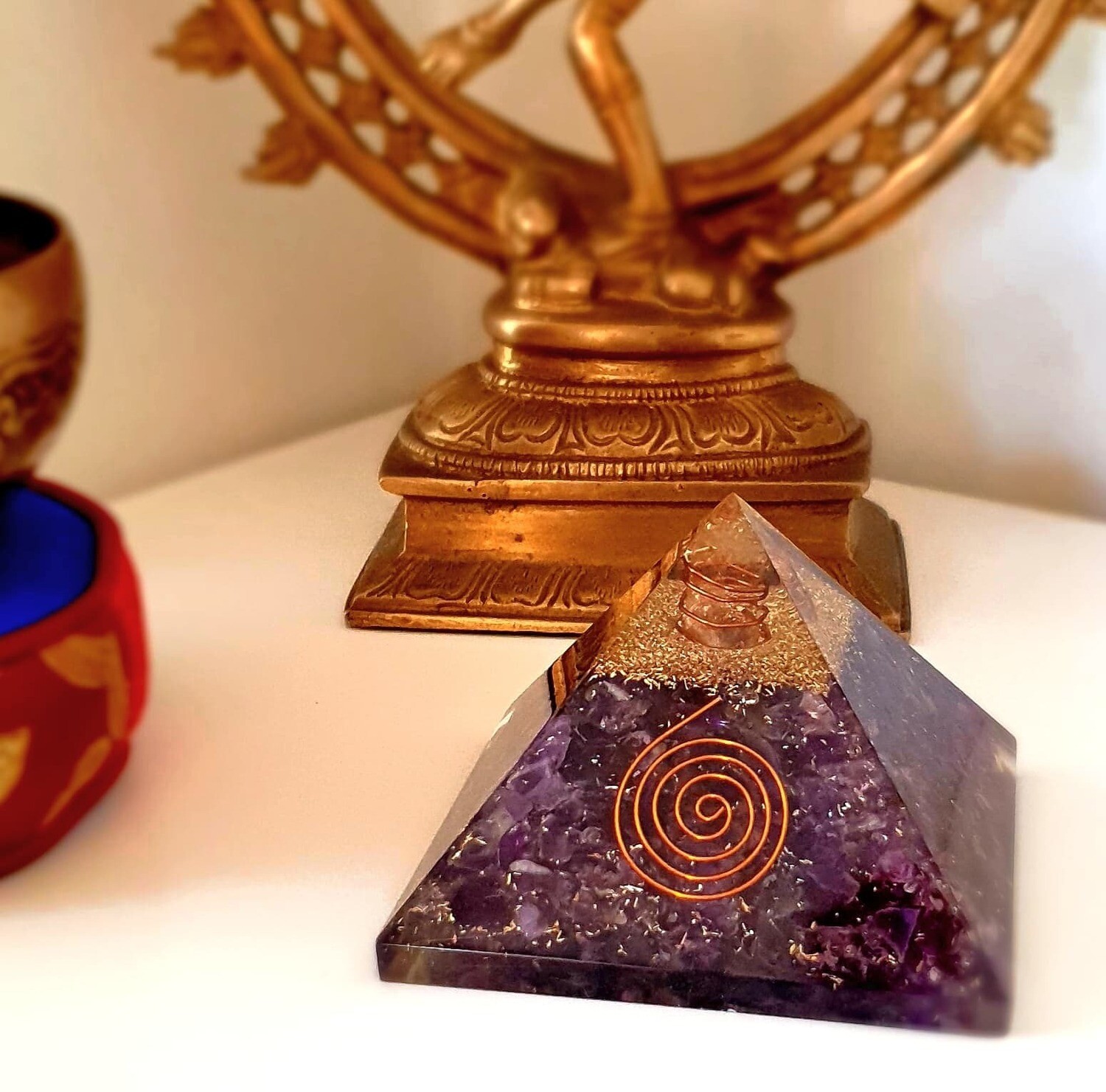 Orgonite Pyramid - Amethyst