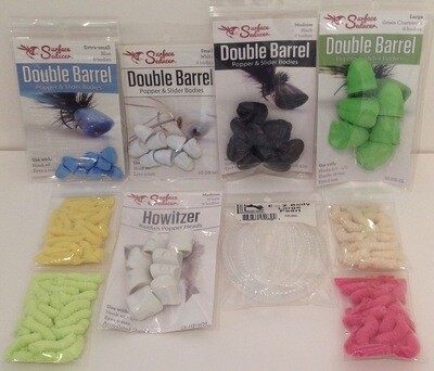 Popper Bodies, EZ Body &amp; Mop Fly Bodies