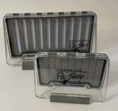 Clear THIN Waterproof FLY BOX