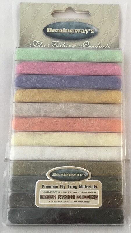 Hemingway&#39;s Czech Nymph Dubbing Dispensers