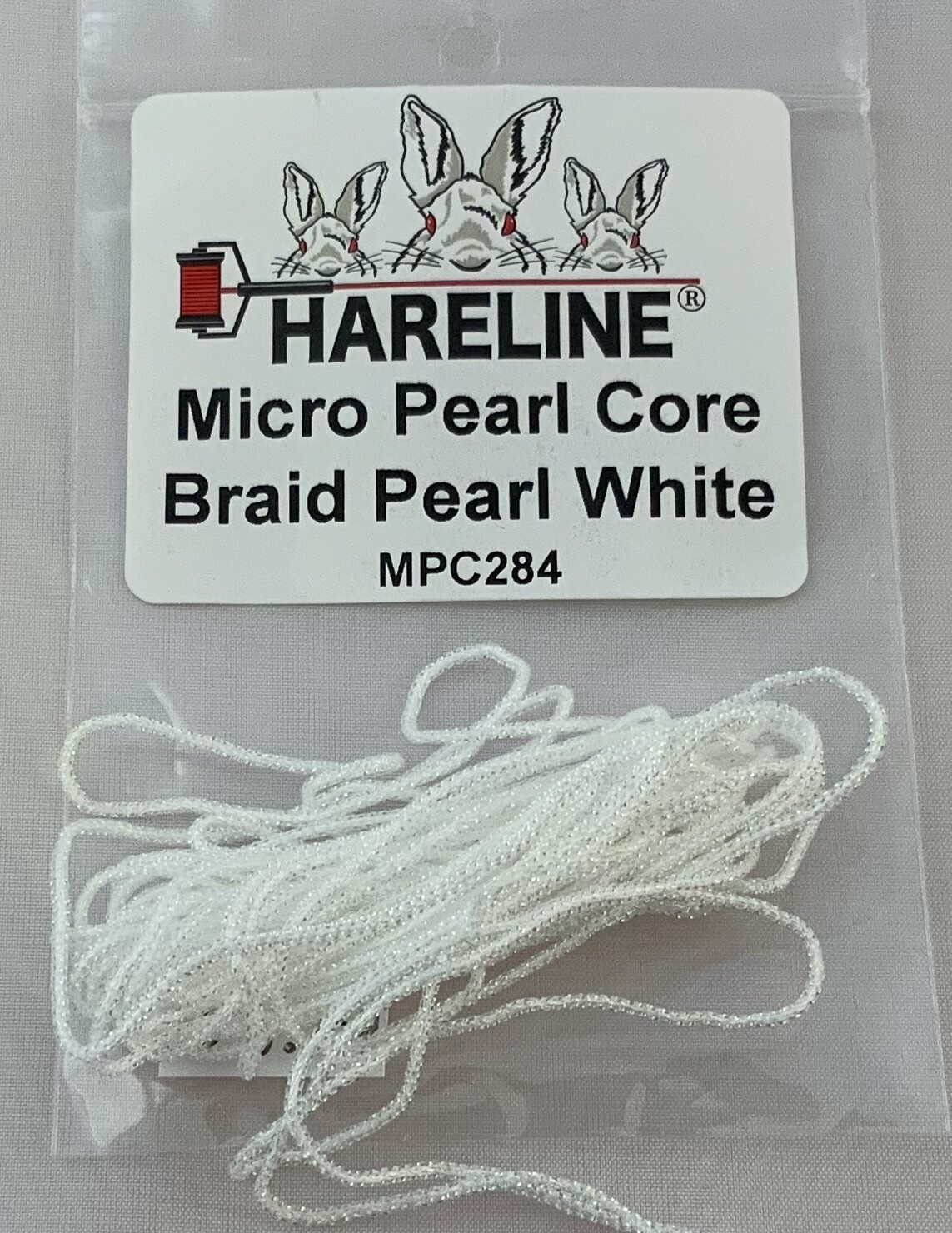 Hareline Micro Pearl Core Braid