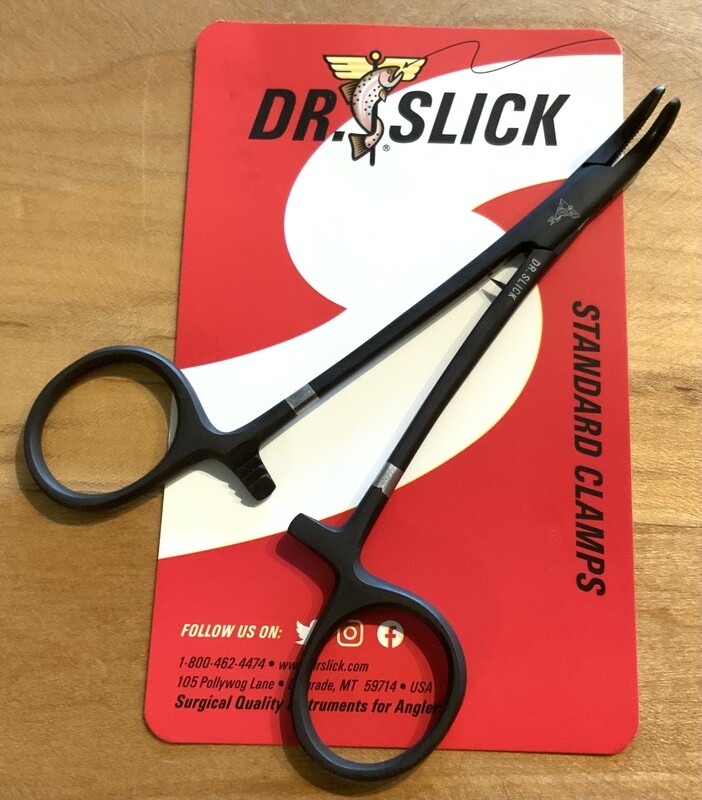Dr. Slick Standard Curved Clamps-Black