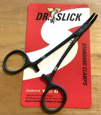 Dr. Slick Standard Curved Clamps-Black