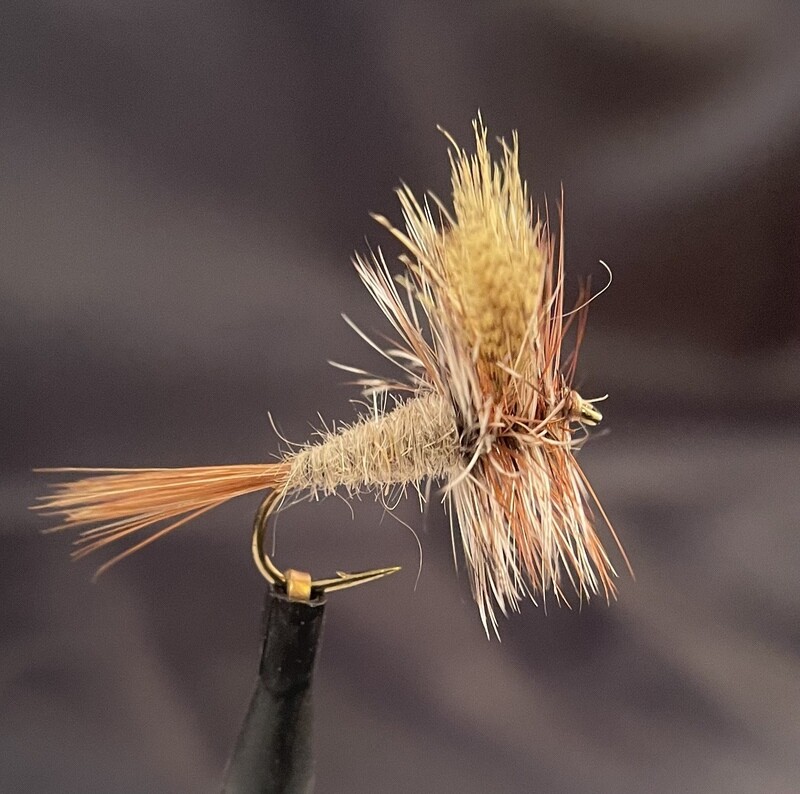 March Brown Dry Fly Size 10