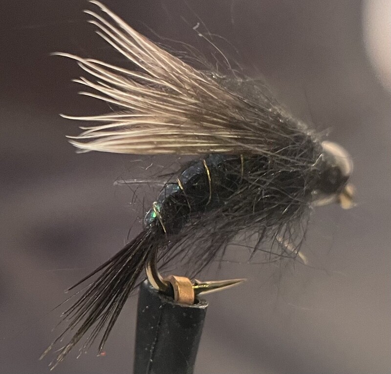 Never Bug Black Nymph Fly