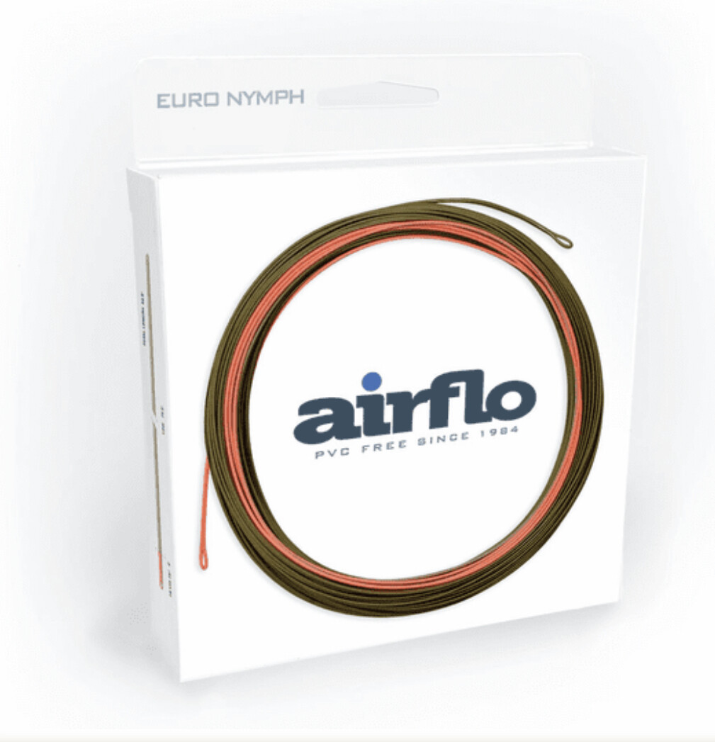Airflo Euro Nymph Fly Line .60mm (Olive/Hi Viz Tip)