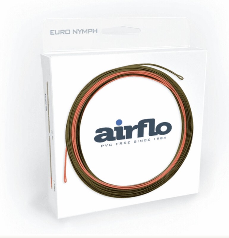 Airflo Euro Nymph Fly Line .60mm (Olive/Hi Viz Tip)