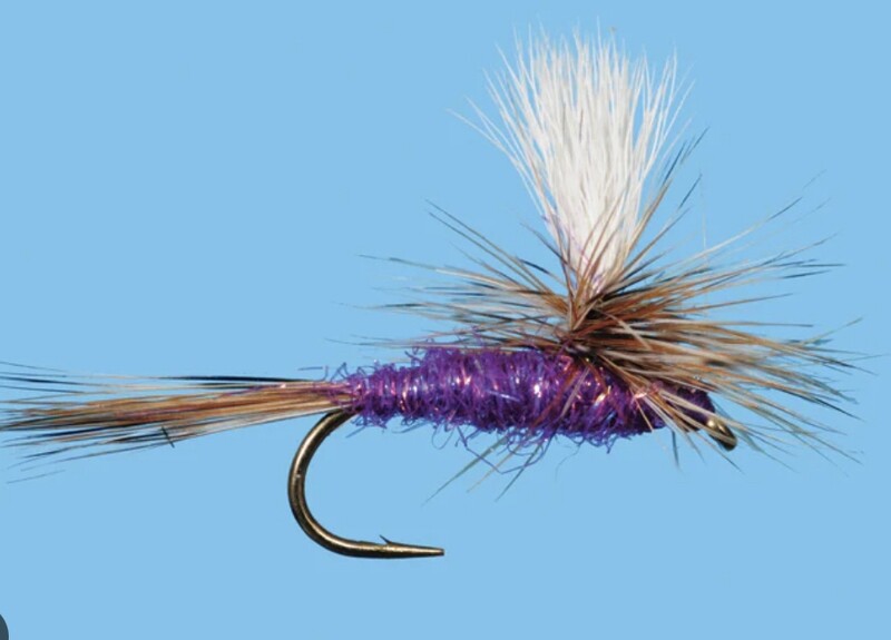 Adams Parachute Sparkle Purple