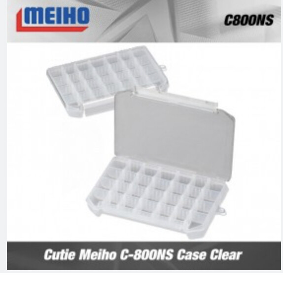Meiho Clear Case Compartment Storage Box
