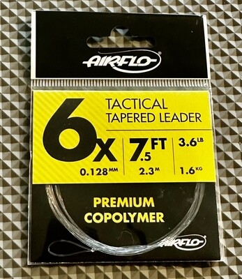 Airflo TACTICAL Tapered Leaders 7.5Ft.