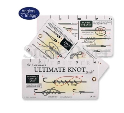 Ultimate Fishing Knot Guide Ruler 
