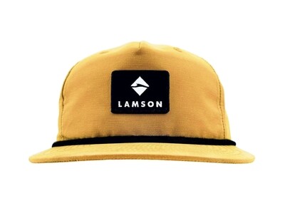 LAMSON Tan &amp; Black Cap