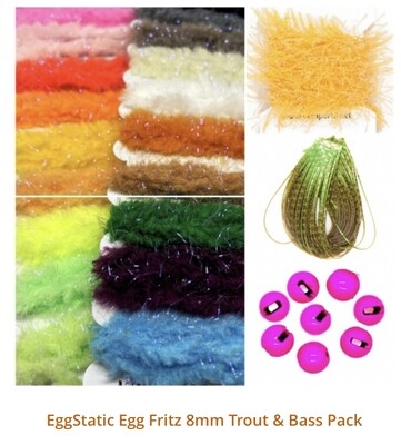 Semperfli Egg Static Fritz 8mm Bass &amp; Trout Pack