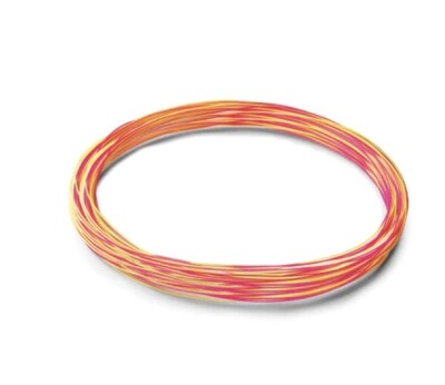 Rio Two Tone Indicator Tippet (Pink - Yellow)