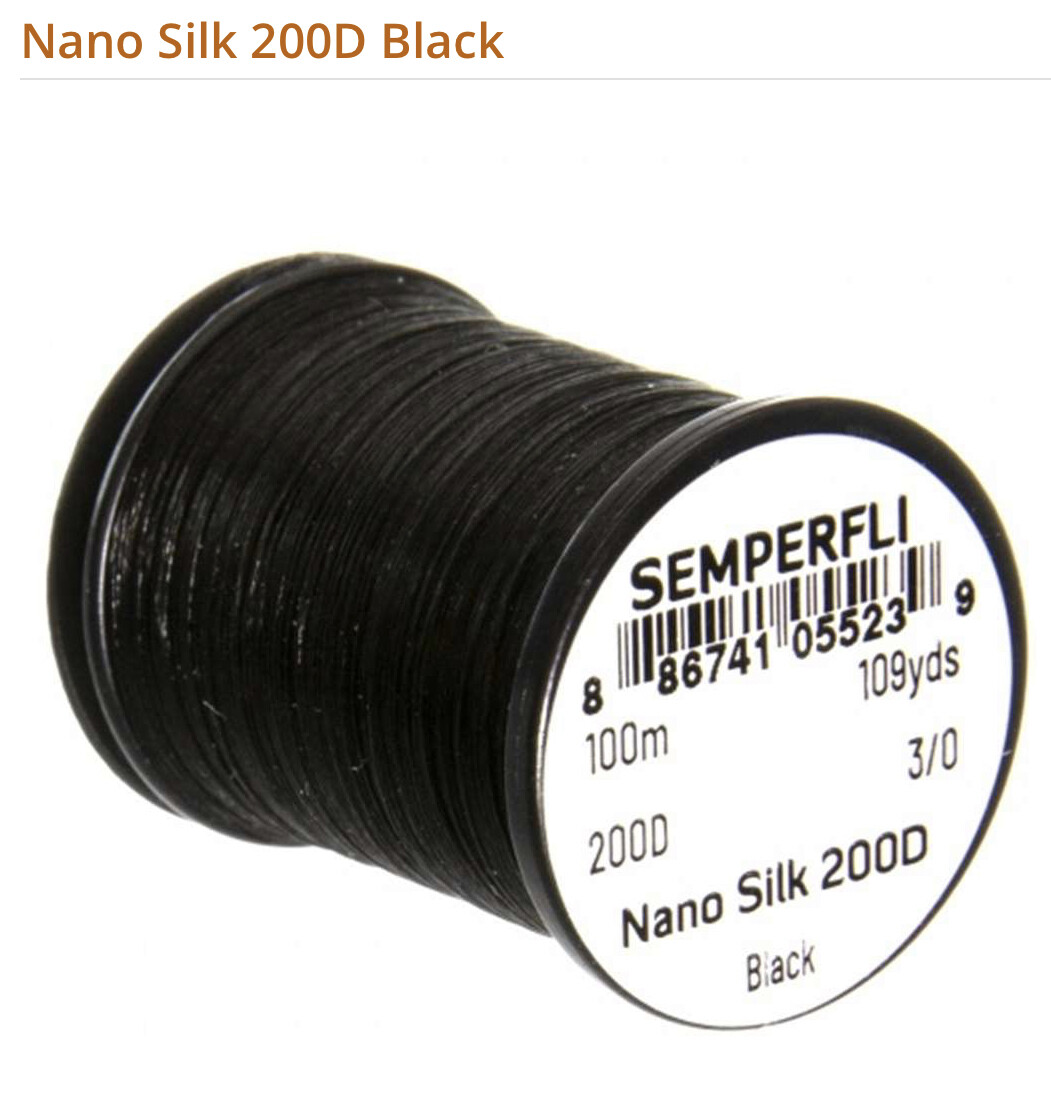 SemperFli Nano Silk 200D GSP Tying Thread Streamer