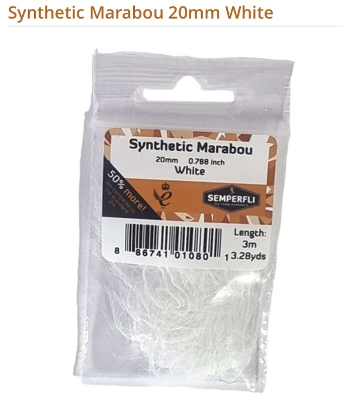 SemperFli Synthetic Marabou 20mm