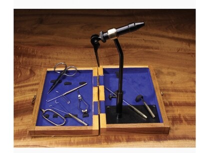 Wooden Fly Tying Tool Kit