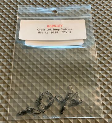 BERKLEY Cross-Lok Snap Swivels