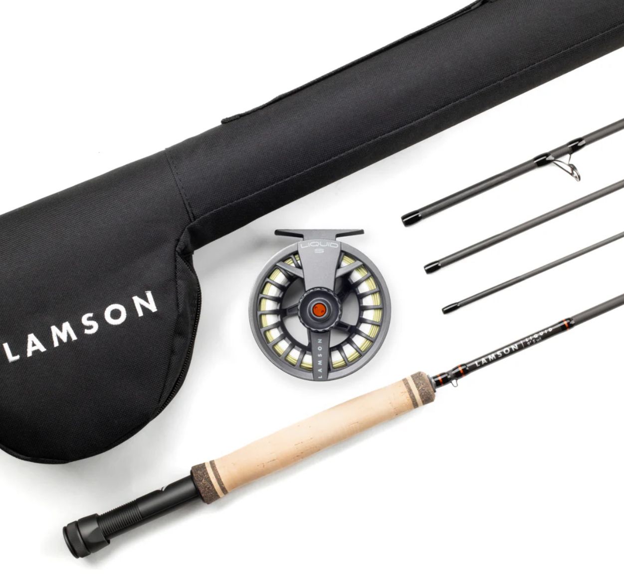Lamson Liquid Rod &amp; Reel Outfit Complete With Line
