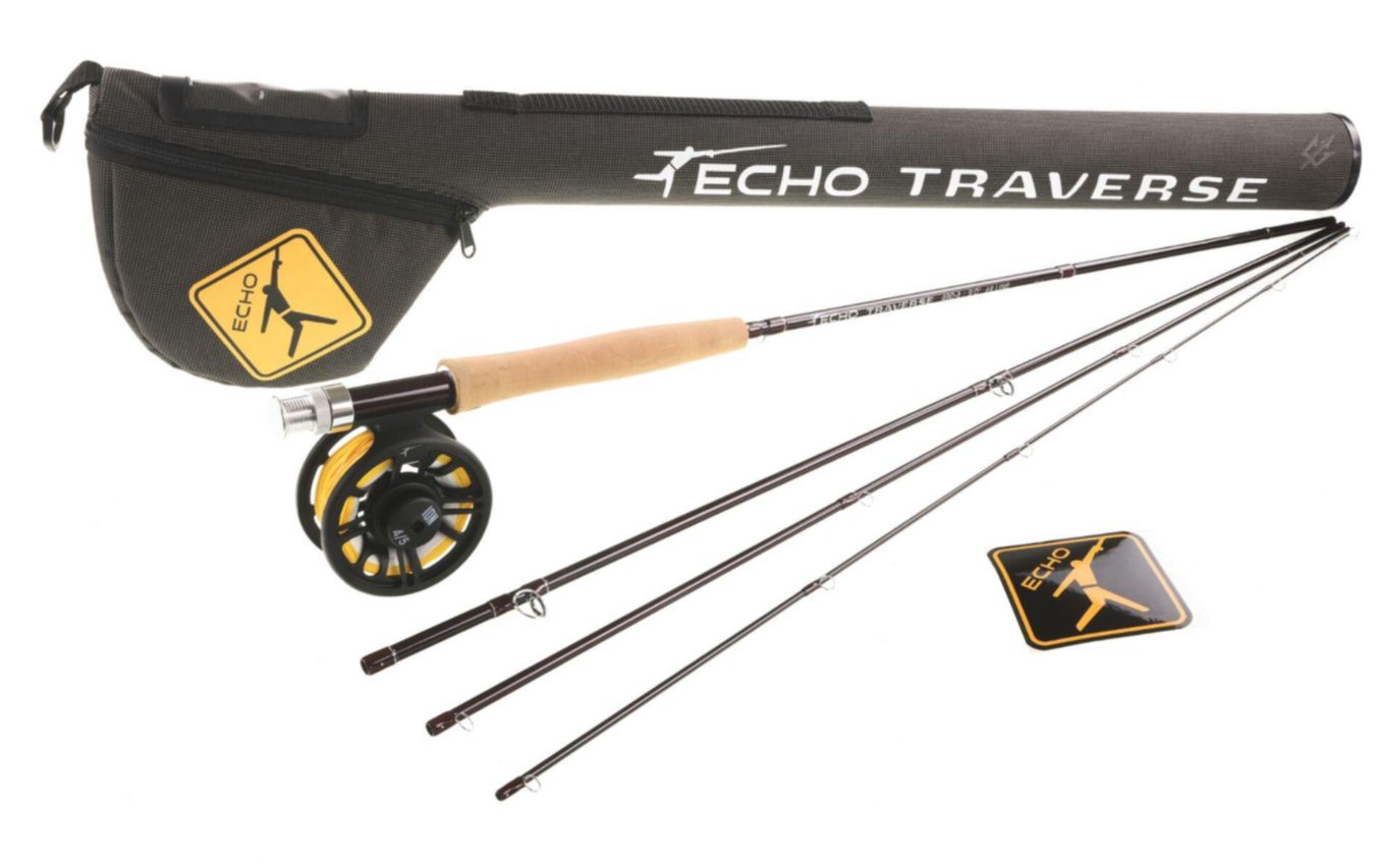 Echo Traverse Fly Kit    Rod &amp; Reel Combo