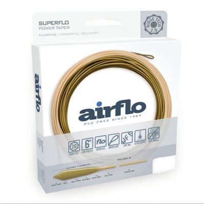 Airflo Power Taper Fly Line Ridge 2.0 CamoGRN/Cad.