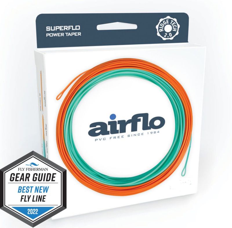 Airflo Power Taper Fly Line Ridge 2.0  Cyan-Blaze