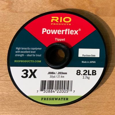 RIO PowerFlex Tippet 30yd. Spool