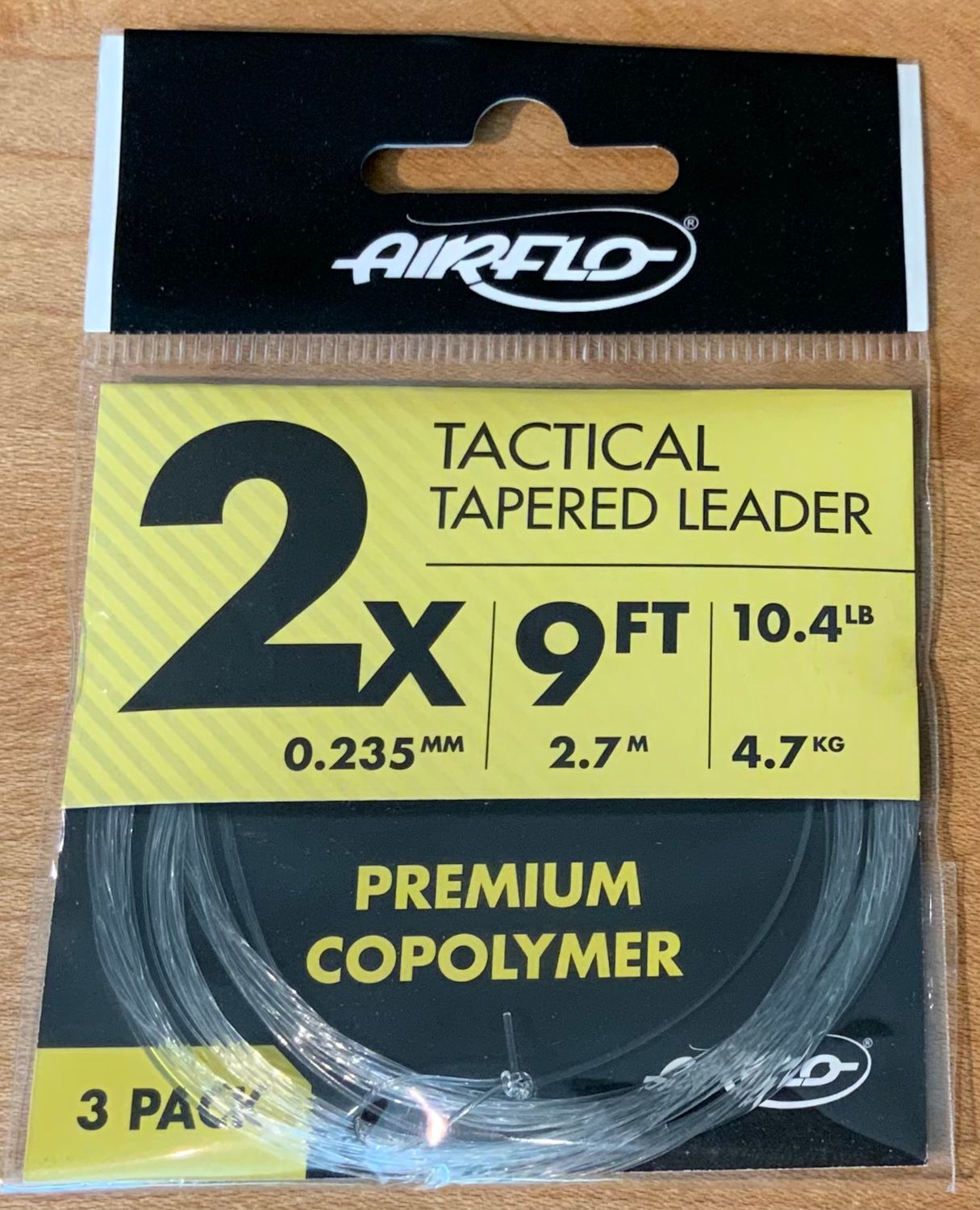 Airflo Tactical Tapered 9ft. Leader (3-Pack)