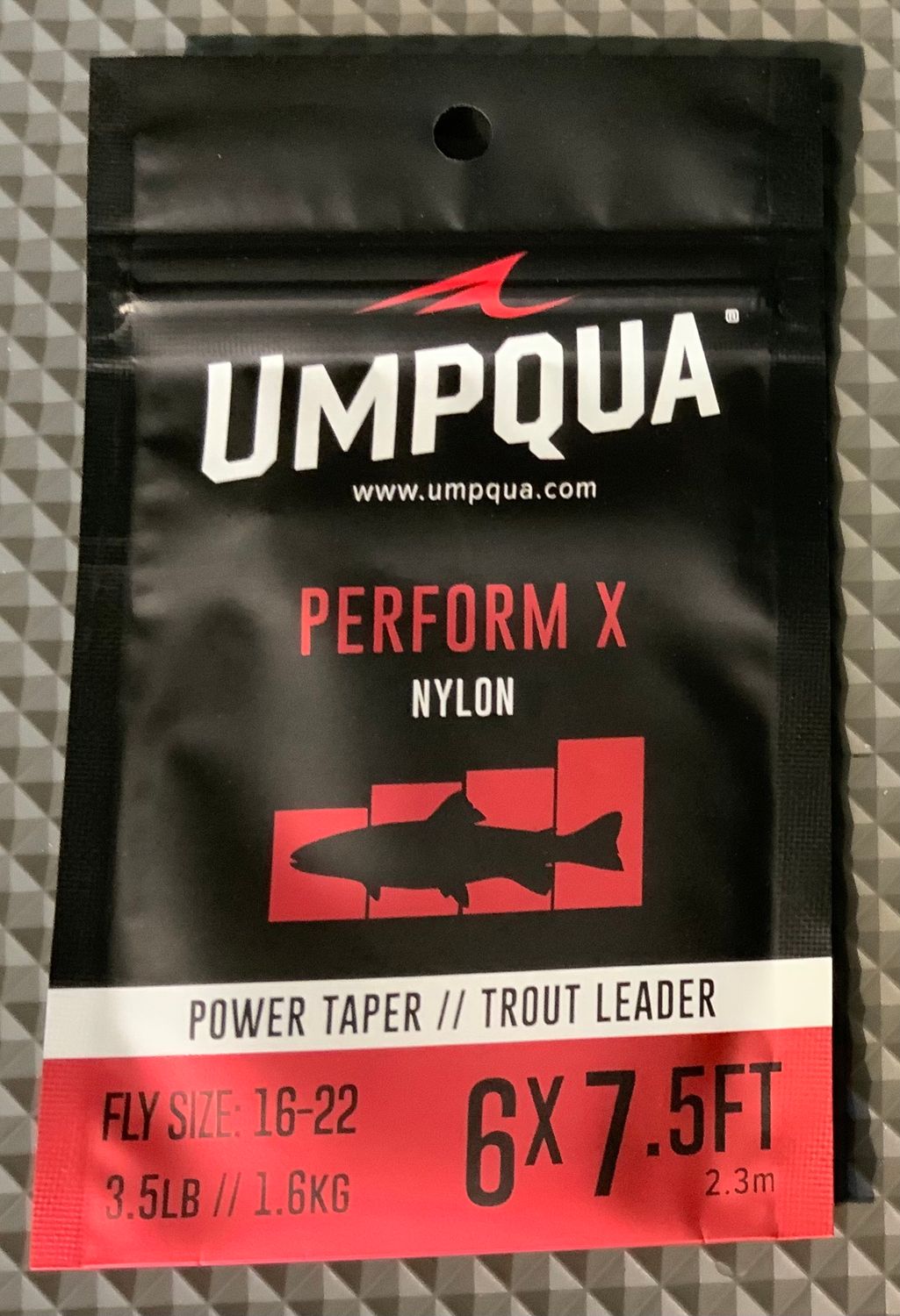 Umpqua Perform X Tapered  Leader 7.5ft. (Single)
