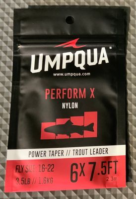 Umpqua Perform X Tapered  Leader 7.5ft. (Single)