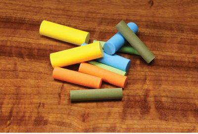 River Road Foam Cylinders Fly Tying PopperBody 6pk