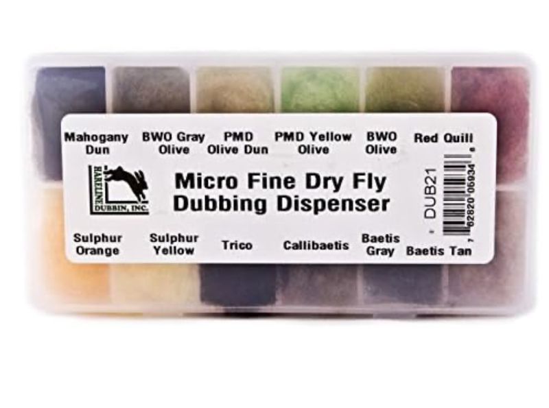 Hareline Dubbin Micro Fine Dry Fly Dispenser