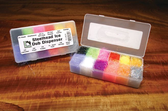 Hareline Steelhead ICE Dubbin Dispenser