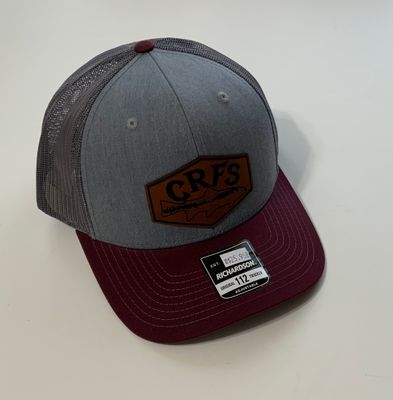CRFS Richardson Trucker Hat Leather Patch 