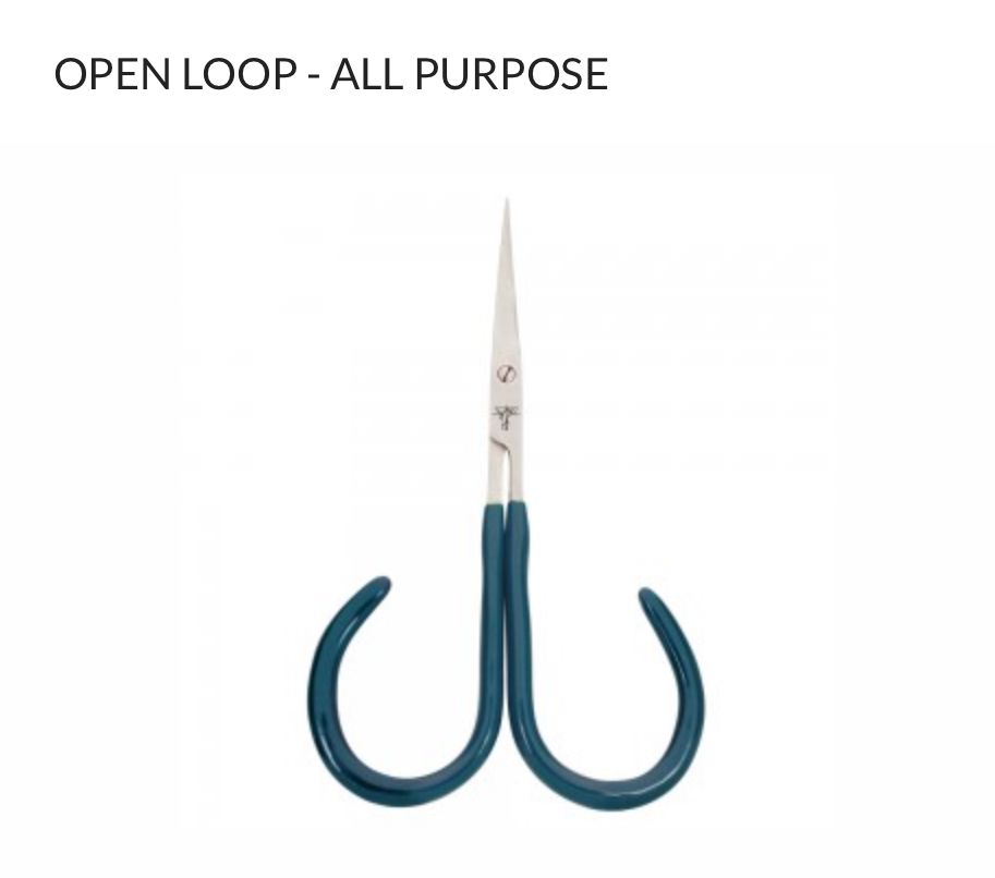 Dr. Slick 4&quot; All Purpose Adjustable Open Loops Straight Scissors