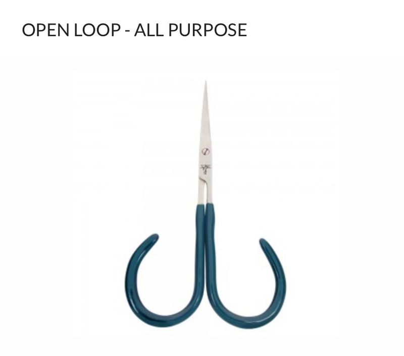 Dr. Slick 4&quot; All Purpose Adjustable Open Loops Straight Scissors